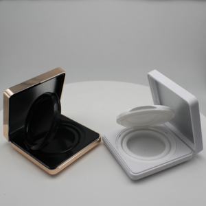 Funda compacta cosmética base contenedor cojín de aire magnético giratorio diseño novedoso de calidad - Product Image 2