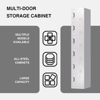 Bureau 6 portes métal étudiant casier vestiaire fer casier armoire de rangement casier