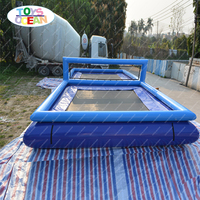 Piscine de volley-ball gonflable de jeux d'eau commerciale personnalisée de haute qualité adaptée aux événements en plein air et aux fêtes