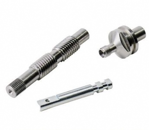 Pièces d'axe en laiton/acier inoxydable de précision, usinées CNC, OEM - Product Image 1