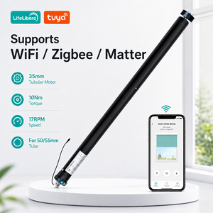 Motor Tubular Automático de 50 mm Lifelibero Tuya Smart WiFi Zigbee Matter para Persianas Enrollables Inteligentes - Product Image 1