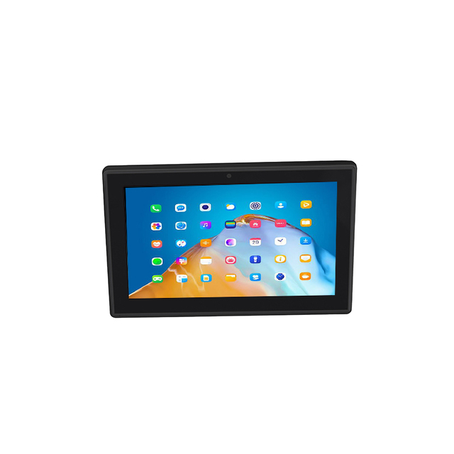 10.1 Inch Wall Mount Android 9 Touch Screen Computer AIO POS Self-Service Ordering System Queue School Interactive Display USB