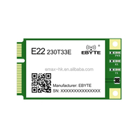Modul Lora RF modul seri nirkabel E22 SMD mengirimkan Modem 230Mhz 400Mhz 900Mhz RSSI E22-400T33E jarak jauh 400T33D