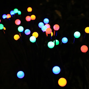 Howlighting ngoài trời Pathway không thấm nước pháo hoa 6/8/10 đầu năng lượng mặt trời vườn ánh sáng Starburst Powered LED Firefly Đèn năng lượng mặt trời ánh sáng - Product Image 2