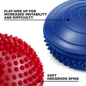 Bolas abovedadas de estabilidad estilo erizo con pinchos suaves al por mayor, bolas de equilibrio y medias bolas para niños - Product Image 3