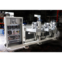 Machine à poncer les bords Belino CE, ponceuse de bords pour bois, 3 unités, moteur 8,3 kW, PLC, haute productivité pour les meubles en MDF/bois massif
