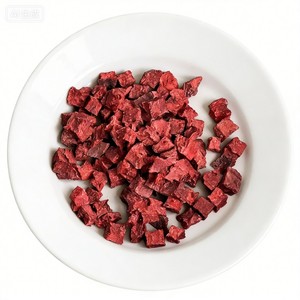 Approvisionnement en gros de betterave rouge lyophilisée en dés, prix de gros, cubes de betterave FD pour mélange de salades - Product Image 1