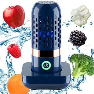 Fruit Washing Machine Vegetable Purifier Capsule Shape Cleaning Food Easy Clean