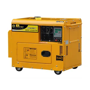 Generator daya diesel nilai daya genset 5kw dengan panel digital