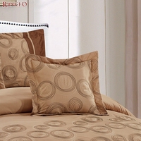 Ensemble de literie de luxe en coton 100% brodé, design traditionnel chinois, 6 pièces, housse de couette, taille king