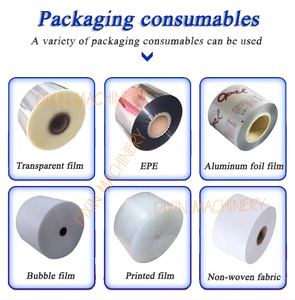 Giá tốt dòng chảy máy đóng gói 350 Mô hình nhà vệ sinh Xà phòng thanh phim túi bao bì máy bọc - Product Image 5