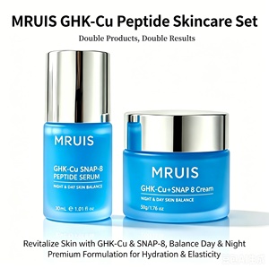 Groothandel OEM Private Label GHK-Cu SNAP-8 Dubbele Overlay Peptide <span class=keywords><strong>Serum</strong></span> Crème HA Anti-rimpel Verstevigende Koreaanse Anti-verouderingsverzorging - Product Image 2
