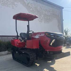 Tracteur chenillé à changement de vitesse, moteur 25 CV, 2 roues motrices, haute capacité de levage, couple élevé, certifié CE, pour les terres humides et les rizières - Product Image 6