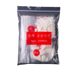 Pháp vuông phong cách 500 cái đầy đủ Bìa móng chân lời khuyên nhựa 10 mét dễ dàng áp dụng Hot Bán - Product Image 5