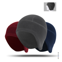 Invierno cálido clima frío transpirable montar polar sombrero con orejera para hombres y mujeres