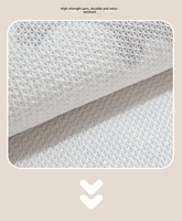 Tapis de chevet en polyester pelucheux de style minimaliste, tapis de sol mignon extra-épais pour la chambre à coucher, tapis en forme d'alien