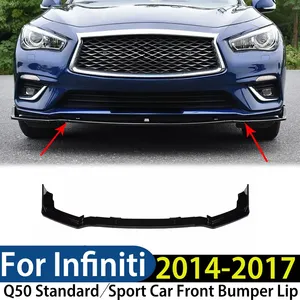 StarNav - Alerón Delantero para Q50 2014-2017, Versión Estándar/Sport, Difusor para Parachoques Delantero, Modificación de Carrocería, Exterior - Product Image 6
