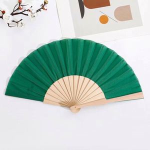 Abanicos de Mano de Madera de Pera Blancos de 23 cm, Color Original, de Alta Calidad, al por Mayor, para Regalo Promocional, España - Product Image 2