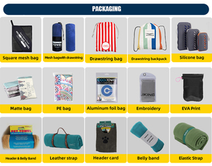 Serviette de plage en microfibre à séchage rapide, sans sable, personnalisable avec logo, imprimée numériquement par sublimation, légère, avec sac – Vente en gros, MOQ 50 - Product Image 3