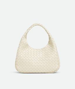 Bottega BV Travel Campana Clutch Archival Silhouette Supple Intrecciato Genuine Leather Featuring Open Closure Veneta Luxury - Product Image 1