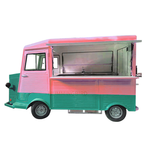 Tricycle Électrique à 4 Roues : Chariot de Vente Ambulant pour Snacks, Camionnette Mobile pour Petit-Déjeuner et Snacks, <span class=keywords><strong>Remorque</strong></span> Alimentaire Entièrement Équipée - Product Image 1