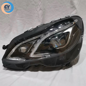 Para <span class=keywords><strong>mercedes</strong></span>-benz Clase E AMG W212 lente de faro Original <span class=keywords><strong>2014</strong></span> 2015 2016 matriz LED faro E400 E53 E63 S212 luz geométrica - Product Image 3