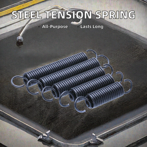 Ressort de tension en acier allié personnalisé, polyvalent, mécanique, à double oreille, double crochet, en spirale - Product Image 2