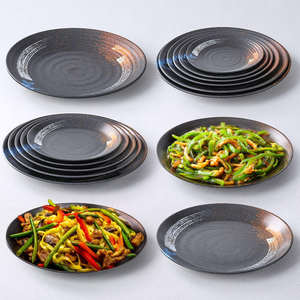 Plato Redondo Plano Estilo Japonés, Vajilla Multiusos para Bodas, Fiestas, Barbacoas, Restaurantes, Bufés - Product Image 2