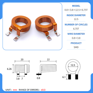 Cuộn cảm ứng dây đồng phẳng Quảng Nghi, cuộn cảm điện cao áp, cuộn cảm lõi khí - Product Image 6
