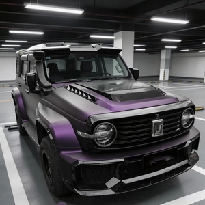 Pellicola Protettiva per Vernice Auto MOTJ TPU Colorata Opaca Viola Pinot <span class=keywords><strong>Noir</strong></span>, Autorigenerante con Finitura Opaca - Product Image 2
