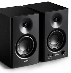Altavoz de Monitoreo Profesional <span class=keywords><strong>Edifier</strong></span> MR4, Sistema de Sonido 2.0 para Escritorio, Hogar, Sala de Estar, Computadora, TV, Gabinete de Madera - Product Image 2
