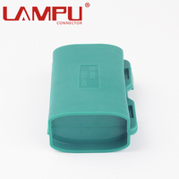 Boîtier de jonction miniature étanche IP68 pour extérieur, petit format, isolé, rempli de gel, pour câblage d'équipements industriels