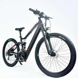 Vélo électrique à moteur central, 27,5 pouces, cadre en aluminium à suspension intégrale, VTT 48v 350w YS902725010, vélo 48v YS902725010 Y - Product Image 1