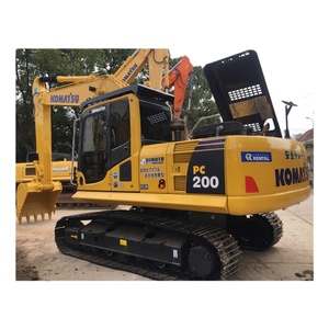 รถขุดมือสอง Komatsu PC200 ขนาด 20 ตัน คุณภาพสูง ผลิตในญี่ปุ่น ราคาถูก - Product Image 1