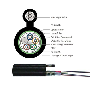 Antena Fig8 Uni-tube No blindado Mini figura Fibra óptica GYXTC8Y 4 6 8 12 16 24 Core 8 Cable Upvc <span class=keywords><strong>Fibernet</strong></span> 8 por 8 - Product Image 3