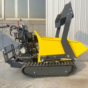 รถดัมพ์ที่มีการติดตามราคาไม่แพงที่มีการรับรอง EPA และยูโร V เหมาะสำหรับไซต์ก่อสร้าง - Product Image 3