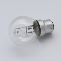 Ampoule halogène à lumière chaude G45 B22d 28W, transparente, petite et ronde, ampoule B22