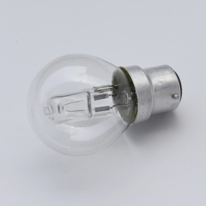 Bombilla Halógena de Luz Cálida G45 B22d 28W Transparente Redonda Pequeña B22 - Product Image 2