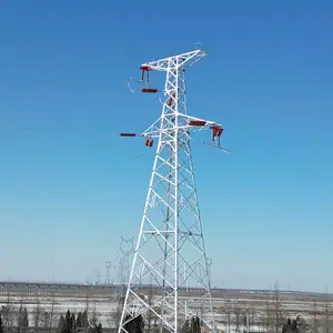 Transmisión monopolar personalizada de alta calidad, torre de cable Guy, placa de extensión de estación de inmersión de energía, accesorios para torres de telecomunicaciones