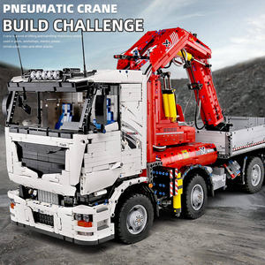 Moule King 19002 8238PCS Ingénierie Série RC Pneumatique Camion Monté Grue Briques Modèle Technique Éducatif Jouet Festival Cadeau - Product Image 3