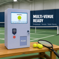 Máquina Expendedora Inteligente de Pared con Pantalla Táctil de 10 Pulgadas para Productos Pequeños, Ideal para Canchas de Pickleball