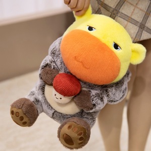 Peluche Creativo a Forma di <span class=keywords><strong>Cuore</strong></span> <span class=keywords><strong>con</strong></span> Raccoon, Adorabile Mascotte Panda che Abbraccia un <span class=keywords><strong>Cuore</strong></span>, Giocattolo Rotondo in Poliestere, 31cm-50cm - Product Image 4