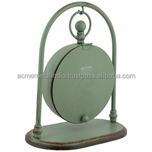 Reloj de Mesa Náutico, Decoración para el Hogar, Reloj Analógico de Cuarzo, Esfera Negra Niquelada, Color y Embalaje Personalizados Aceptados - Product Image 5