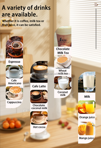 2025 Neueste Unterstützung für automatische Kaffeesp ender Espresso <span class=keywords><strong>Cappuccino</strong></span> Latte AI Selbstbedienung Frisch gemahlener Kaffee automat - Product Image 3