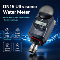 Compteur d'eau intelligent prépayé NB-IoT en acier inoxydable 304, LoRaWAN 4G, Rs485 Modbus, système de gestion de l'eau industrielle