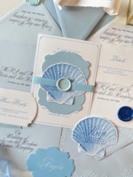 Cartes d'invitation de mariage personnalisées en papier de coton coloré gaufré, faites à la main, avec impression typographique, thème Amour, cadeau