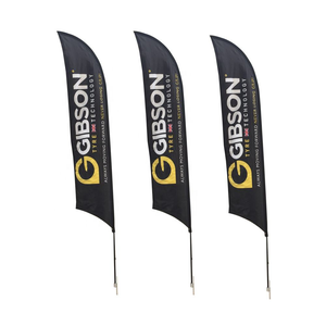 Cuchillo Wind Flag Fabricante Ignífugo Sport Anti-Uv <span class=keywords><strong>Oriflamme</strong></span> para Gran Inauguración - Product Image 1