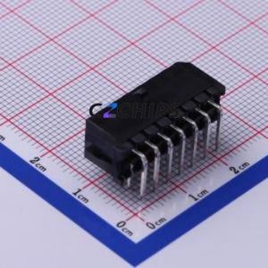 M3025R-2x7P Wire-to-Board Pin Header Bent Lead Through Hole,P=3mm Connector 2x7P 3mm Right Angle Insert 14P - Product Image 2
