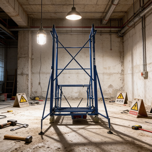 Elevador <span class=keywords><strong>de</strong></span> Andamios Eléctrico Plegable <span class=keywords><strong>de</strong></span> Grado Industrial, Unidad <span class=keywords><strong>de</strong></span> Alta Capacidad, Seguro para Hoteles y Propiedades Comerciales - Product Image 4