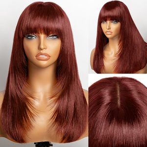 วิกผมบราซิลแบบตรง ไม่ต้องใช้กาว <span class=keywords><strong>ทรง</strong></span>บ็อบแบบไล่ชั้น 4x2 สำหรับลูกไม้โปร่งใส สีธรรมชาติ ขนาด 18 นิ้ว ความหนาแน่น 180% - Product Image 1